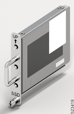 This image displays the removable SSD for the NCS 1014 chassis.