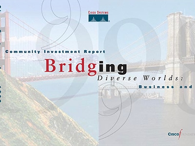 Logo of Cisco community investment report